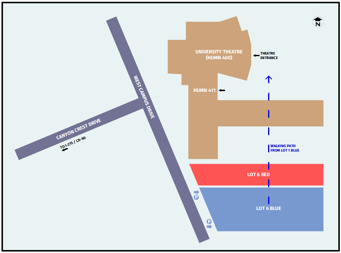 University Theatre Parking